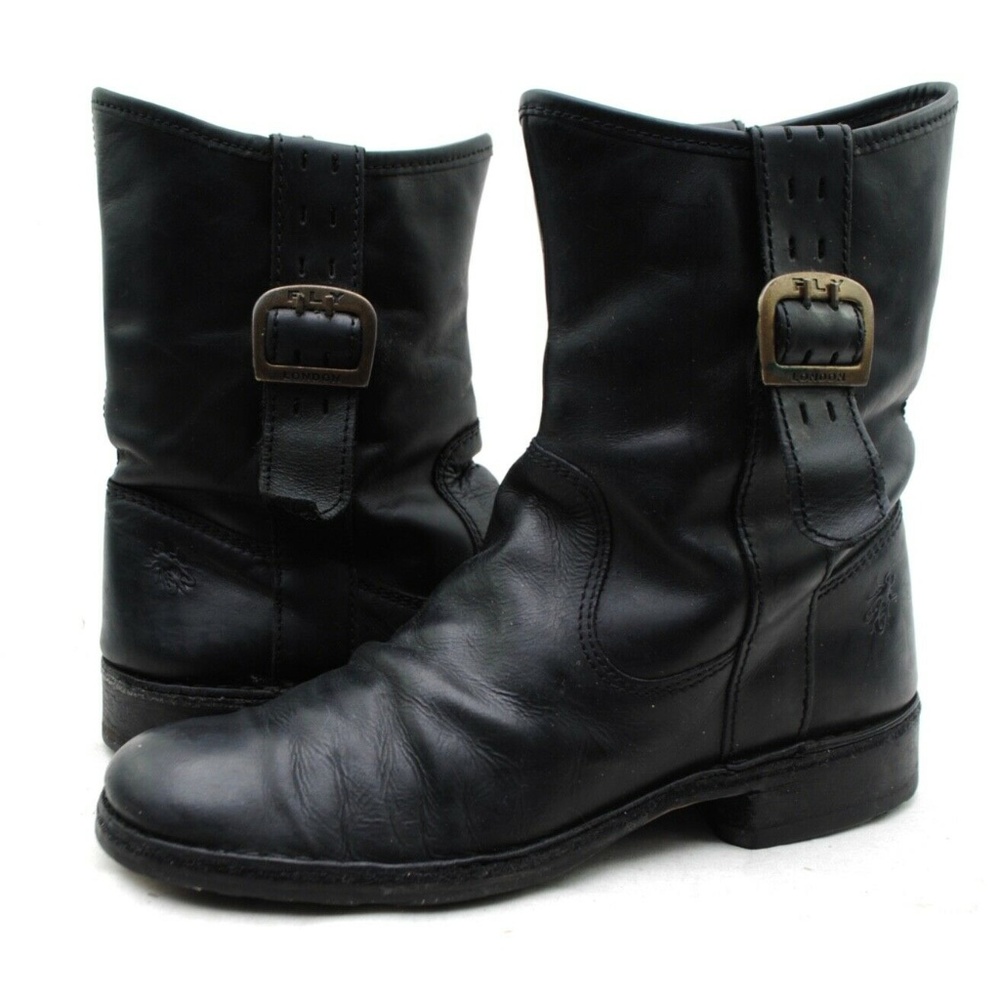 Fly London Motorcycle Boots Size 40